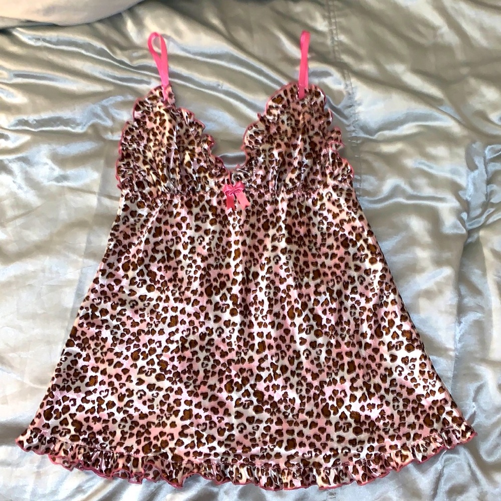 Y2K Vintage Satin Chemise Top